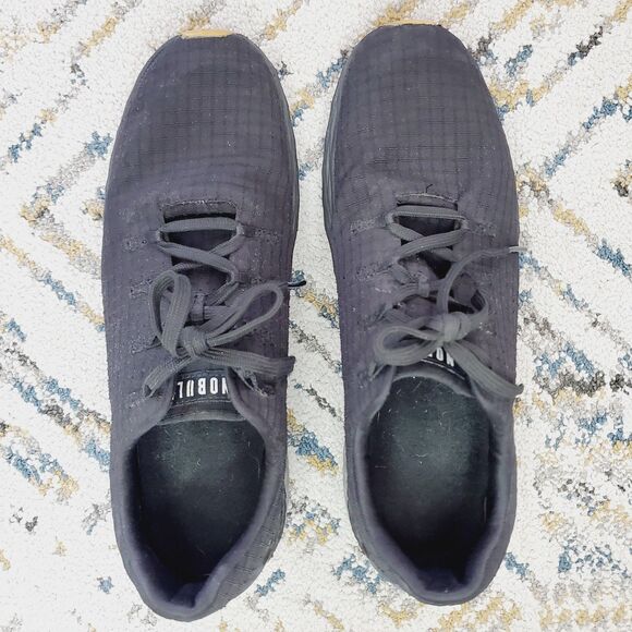 NOBULL Allday Ripstop Runner Trainer Black Sneaker Athletic Shoe Men's SZ 12 - Picture 10 of 10